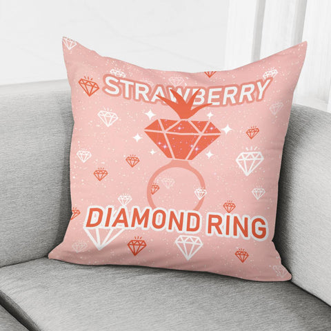 Image of Strawberry Pillow Cover