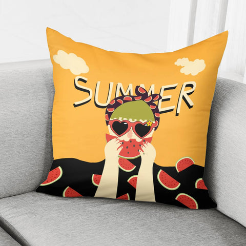 Image of Watermelon Pillow Cover