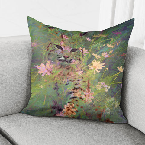 Image of Little Lynx Pillow Cover