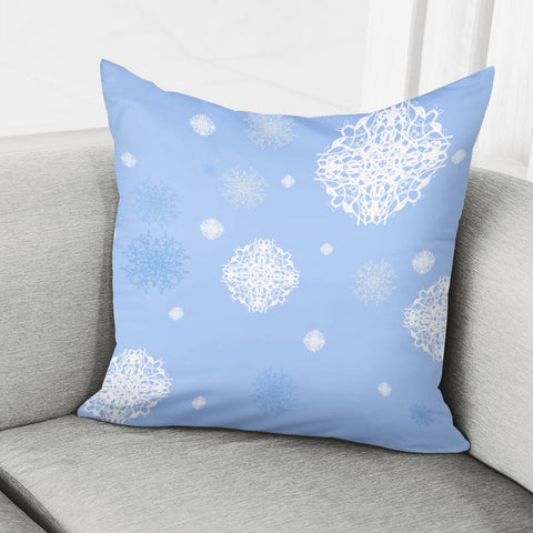 Image of Blue Pillow Cover