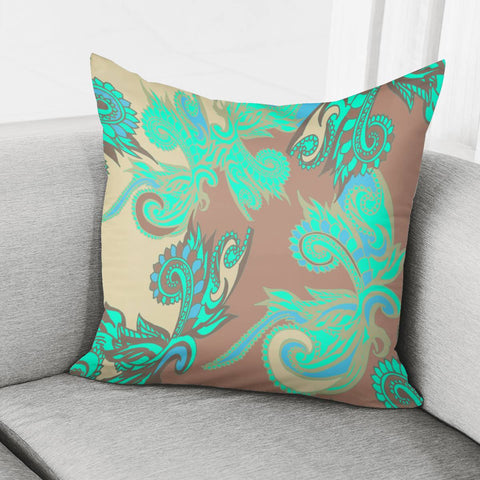 Image of Blue Pillow Cover