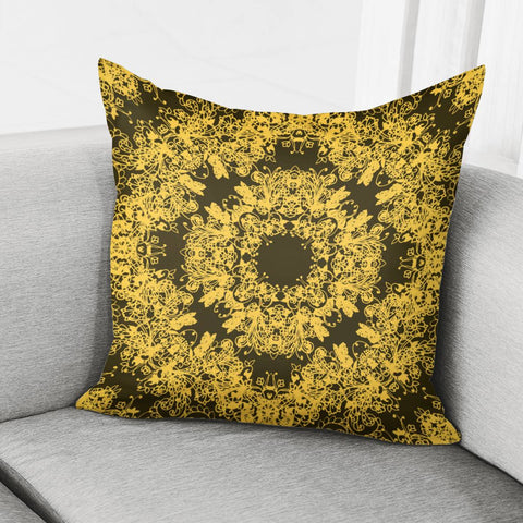 Image of Yellow Pillow Cover