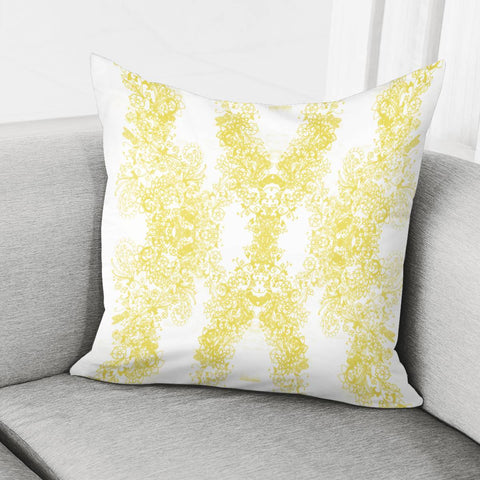 Image of Yellow Pillow Cover