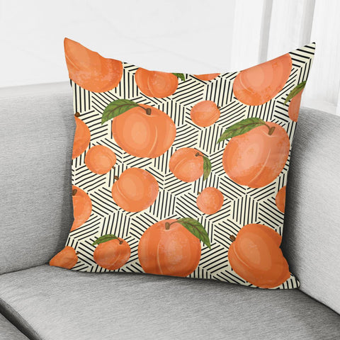 Image of Peach Pillow Cover