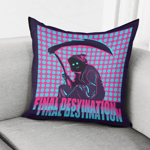 Image of Grim Reaper Pillow Cover