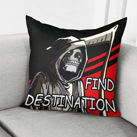 Image of Grim Reaper Pillow Cover