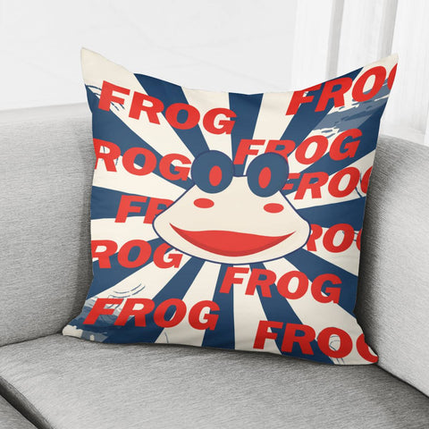 Image of Frog Pillow Cover