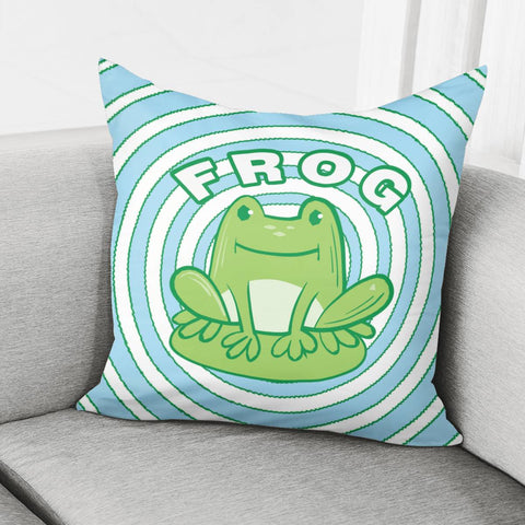 Image of Frog Pillow Cover