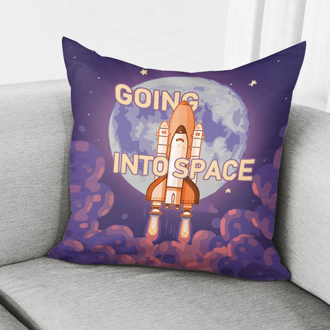 Image of Rocket Pillow Cover