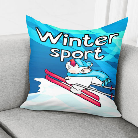 Image of Sports Animals Pillow Cover