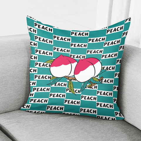 Image of Peach Pillow Cover