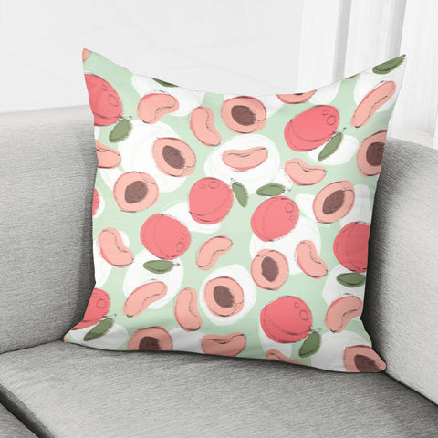 Image of Peach Pillow Cover