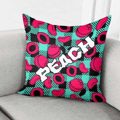 Image of Peach Pillow Cover