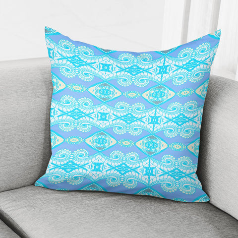 Image of Blue Pillow Cover