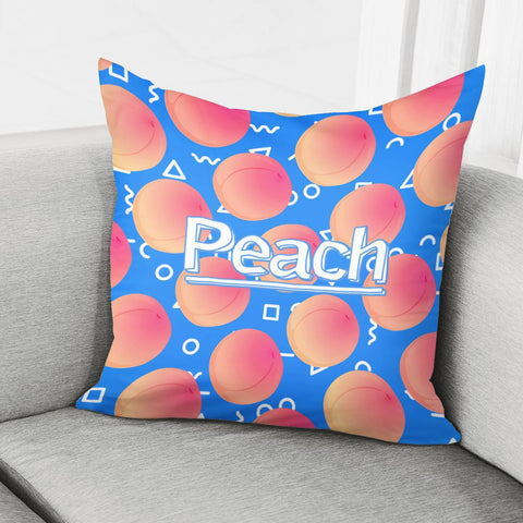 Image of Peach Pillow Cover