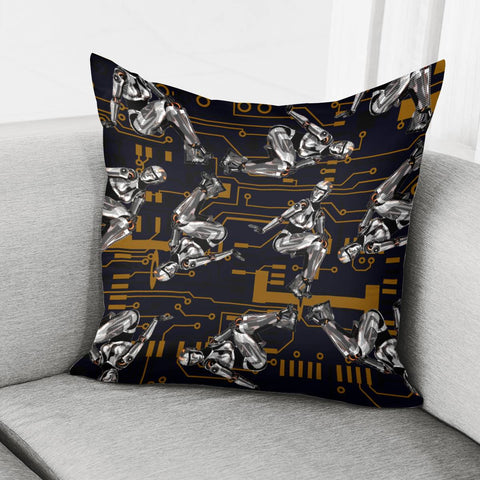 Image of Robot Pillow Cover