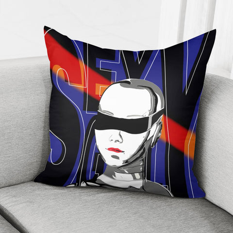 Image of Robot Pillow Cover