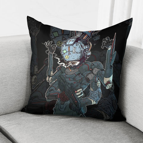 Image of Robot Pillow Cover