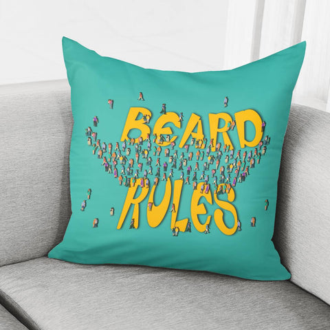 Image of Beard Pillow Cover