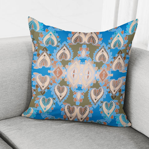 Image of Blue Pillow Cover