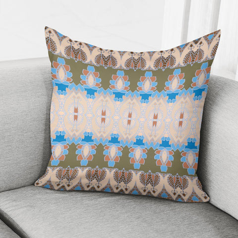 Image of Blue Pillow Cover