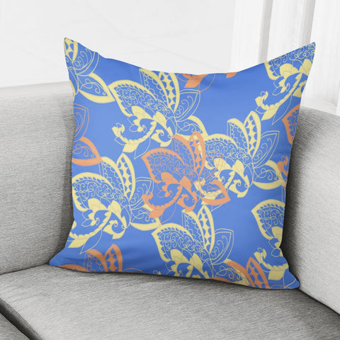 Image of Blue Pillow Cover