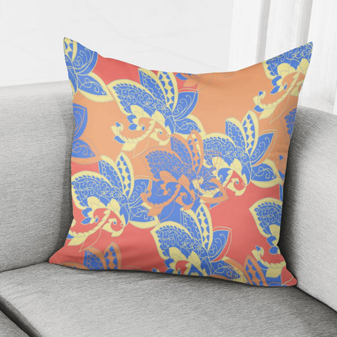 Image of Blue Pillow Cover