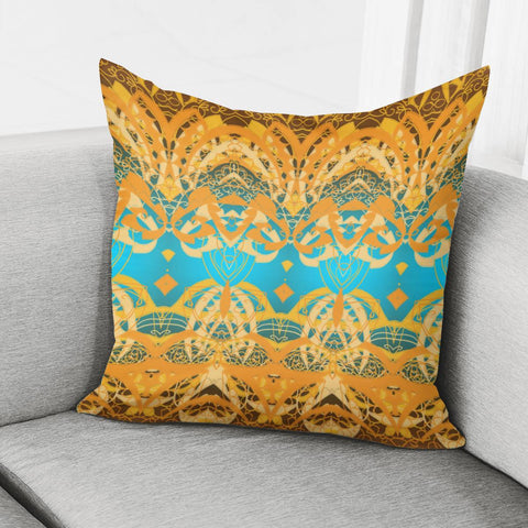 Image of Blue Pillow Cover