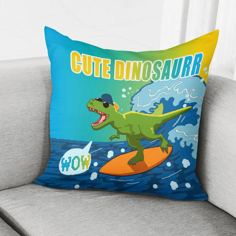 Image of Dinosaur Pillow Cover