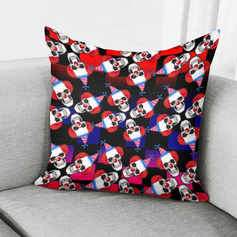 Image of Intensive Clown Pillow Cover