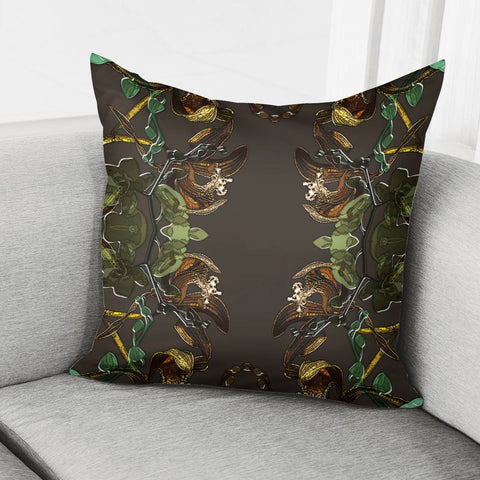 Image of Orchid Garden Pillow Cover