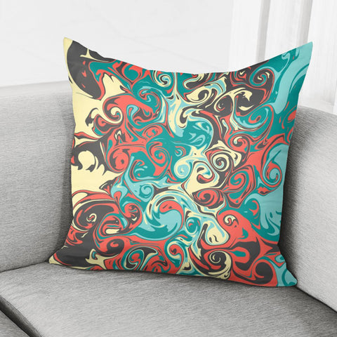 Image of Crazy Swirls Pillow Cover