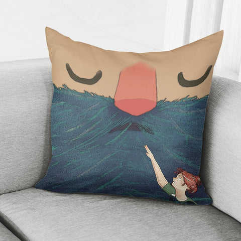 Image of Moustache Pillow Cover