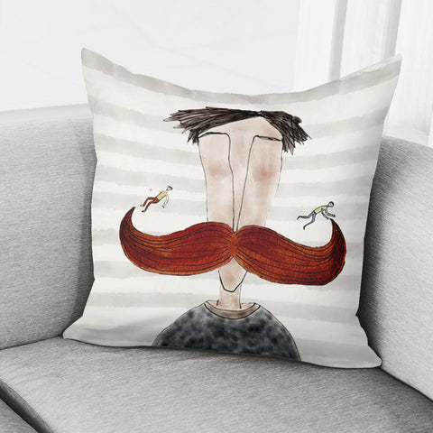 Image of Moustache Pillow Cover