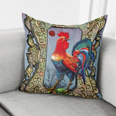 Image of Provencal Cock Pillow Cover