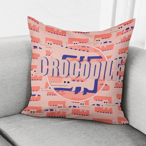 Image of Crocodile Pillow Cover