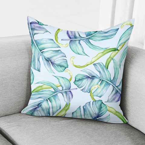 Image of Fancy Tropical Pattern Pillow Cover