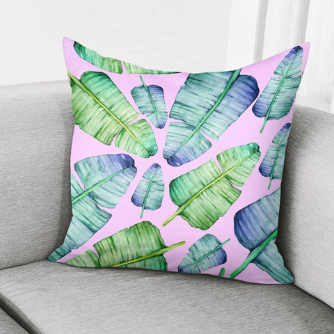 Image of Fancy Tropical Pattern Pillow Cover