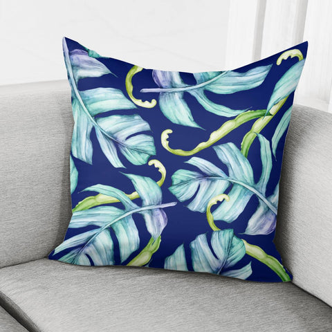 Image of Fancy Tropical Pattern Pillow Cover