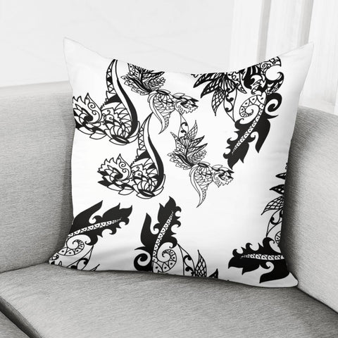 Image of White Pillow Cover