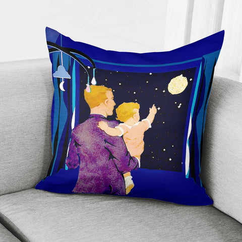 Image of Father Image Pillow Cover