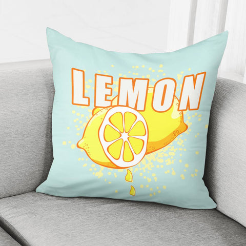 Image of Lemon Pillow Cover