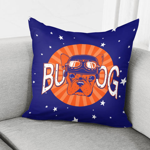 Image of Bulldog Pillow Cover