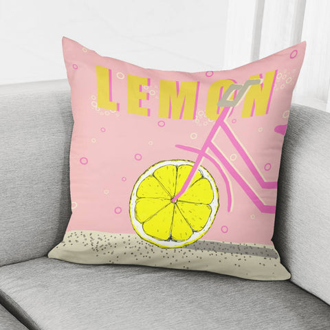 Image of Lemon Pillow Cover