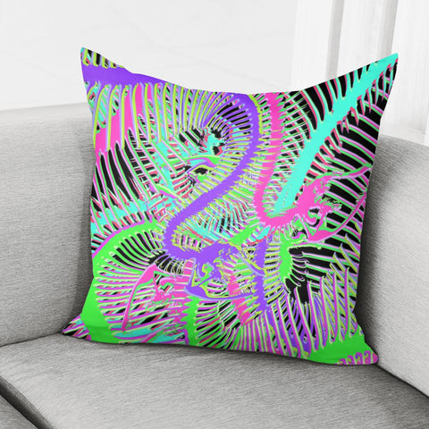 Image of Snake Skeletons Pillow Cover