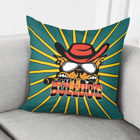 Image of Bulldog Pillow Cover