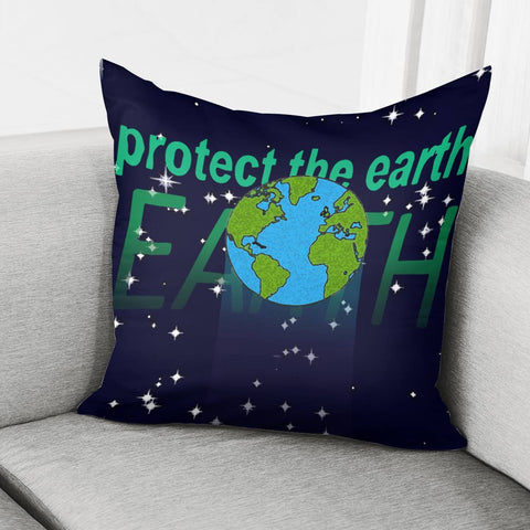 Image of Earth Pillow Cover