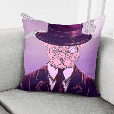 Image of Bulldog Pillow Cover