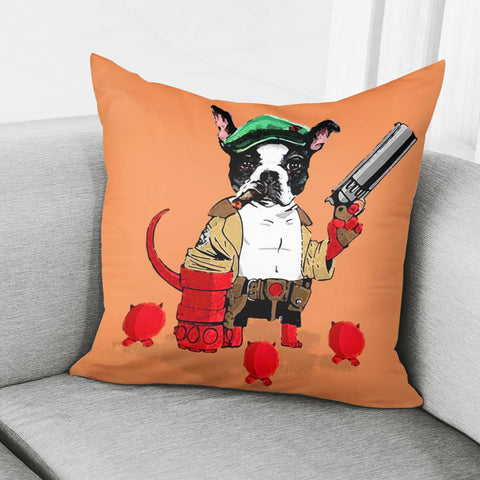 Image of Bulldog Pillow Cover