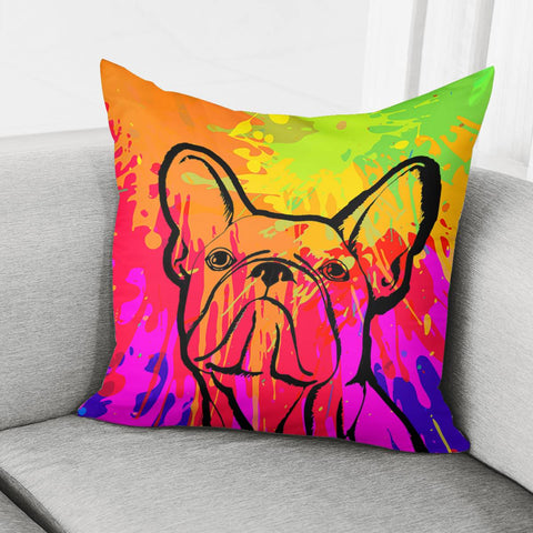 Image of Bulldog Pillow Cover